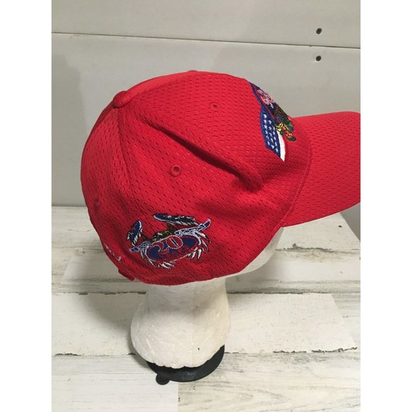 Cobra unisex red Nickey Gregory Company LLC adjustable back ball cap - Picture 2 of 5